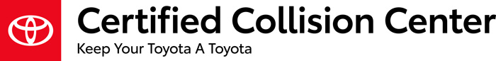 Toyota certified collision logo